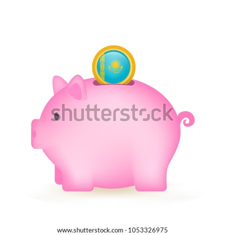 Kazakhstan Piggy Bank Savings