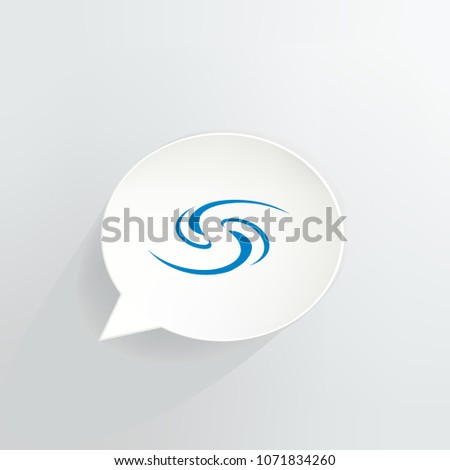 Cryptocurrency Coin Speech Bubble