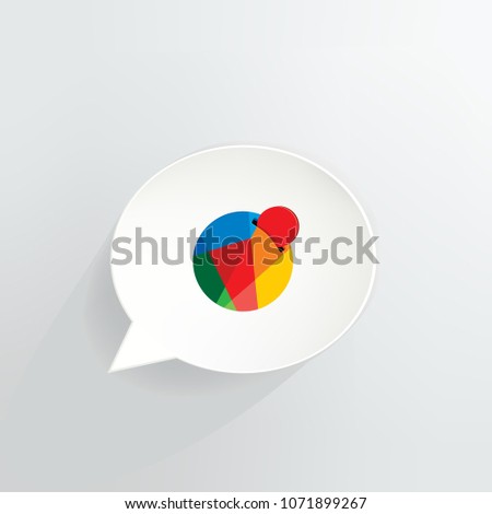 Reddcoin Cryptocurrency Coin Speech Bubble