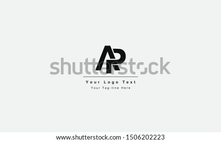 AP or PA letter logo. Unique attractive creative modern initial AP PA A P initial based letter icon logo Imagine de stoc © 
