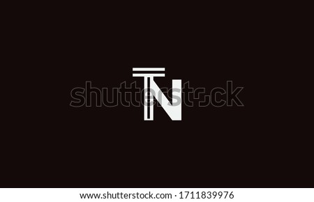 NT or TN letter logo. Unique attractive creative modern initial NT TN N T initial based letter icon logo Stok fotoğraf © 