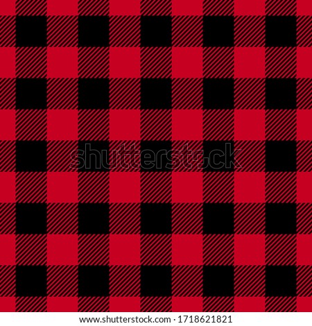 vector illustration of seamless red and black background