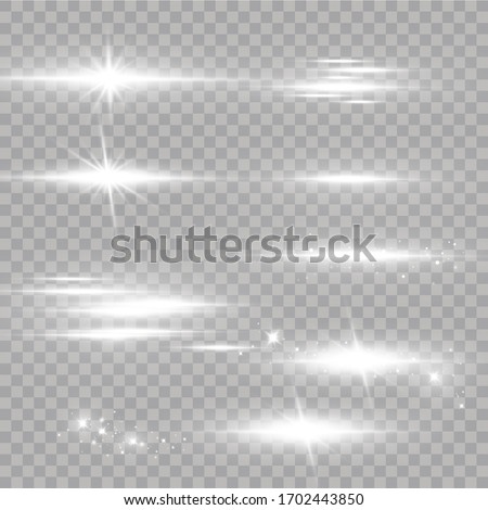  Shine starlight isolated on transparent background. Glowing light effect.Set of flashes, Lights and Sparkles on a transparent background. Bright gold flashes and glares. lights isolated Bright rays o