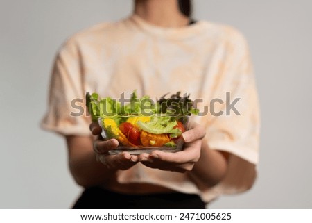 Similar – Image, Stock Photo Healthy breakfast