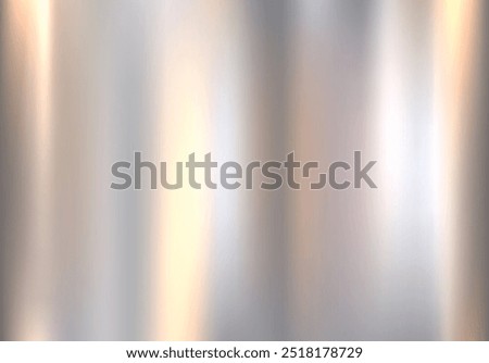 Metal stainless steel surface texture realistic with reflection abstract background . Brushed texture, chrome, steel, aluminum for design concepts, prints, posters, wallpapers. Vector illustration
