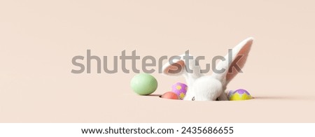 Similar – Foto Bild Ostern, Bunte Gruppe von Deko-Hühnern mit coolen Sonnenbrillen