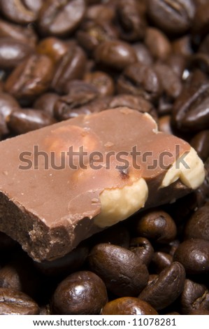 coffee and chocolate texture