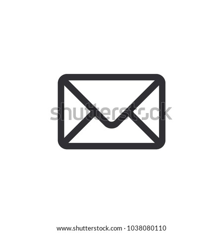 Mail icon. Envelope sign. Email icon. Letter. Mailbox. Contact form. Important message. Important letter. Add to favorites. Letter icon. Favorite message. Email notification. Logo template. Web icon