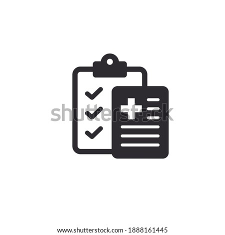 Medical card. Medical insurance. Medical record. Medical diagnosis. Add file. Profile icon. Accept document. Paper icon. Id card. Personal document. Identification card. Survey. Sick leave. Task done.