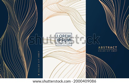Set of vector collection design elements: labels, frames, wedding invitations, social net stories,   packaging, luxury products, perfume, soap, wine, lotion. Isolated on black, white background.