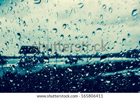 water droplets on a mirror surface background drops of water texture vintage