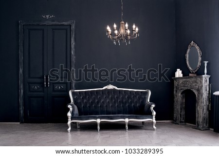 Similar – Image, Stock Photo Beautiful retro luxury interior bulb lighting lamp