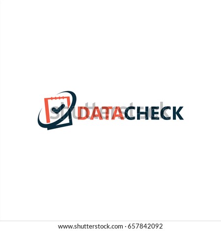 Data Check Logo Template Design