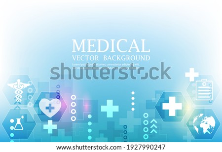 modern abstract futuristic medical blue wallpaper