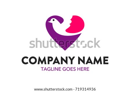 Dating logo design