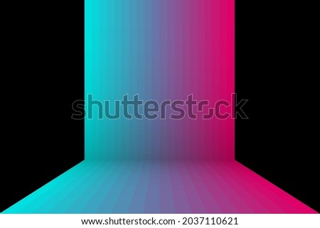 Colored modern background in the style of the social network. Digital background. Stream cover. Social media concept. Vector illustration. EPS10