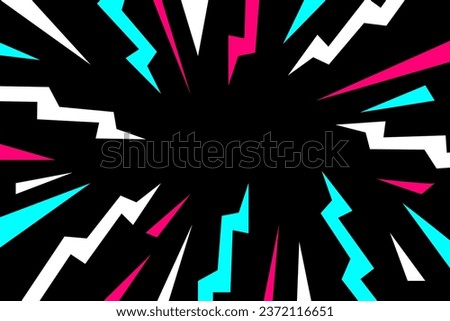 Colored modern background in the style of the social network. Digital background. Stream cover. Social media concept. Vector illustration. EPS10