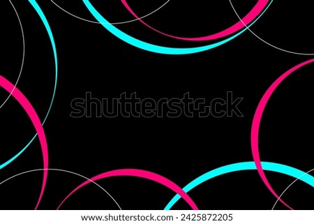Colored modern background in the style of the social network. Digital background. Stream cover. Social media concept. Vector illustration. EPS10