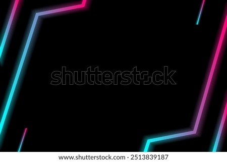 Colored modern background in the style of the social network. Digital background. Stream cover. Social media concept. Vector illustration. EPS10