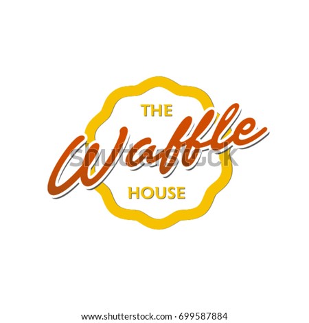 Belgian waffle logo