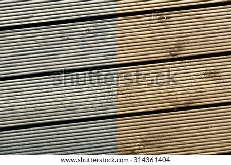 wooden panels, wall, floor. Wooden texture background
