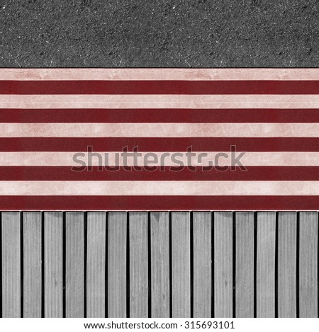 background of metallic wooden floor road asphalt textures with lines pattern / seamless close up  / Wood plank brown texture background floor wall