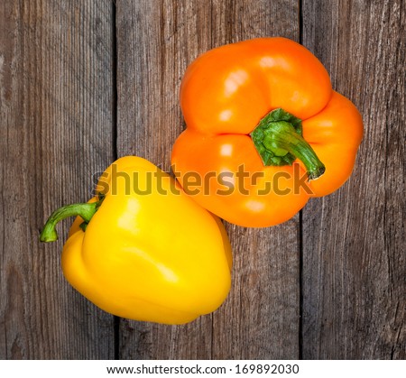 Vegetables, pepper, table