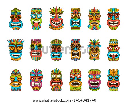 Hawaiian Tiki Clipart | Free download on ClipArtMag