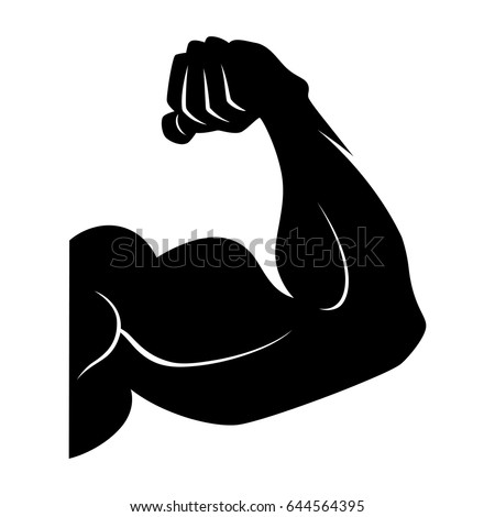 power lifting symbol muscle