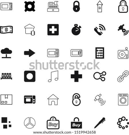 button vector icon set such as: shaker, timer, blog, call, accurate, bank, speaker, control, delivery, antique, warm, hotline, unlock, idea, deliver, multimedia, melody, fortress, housework, pie