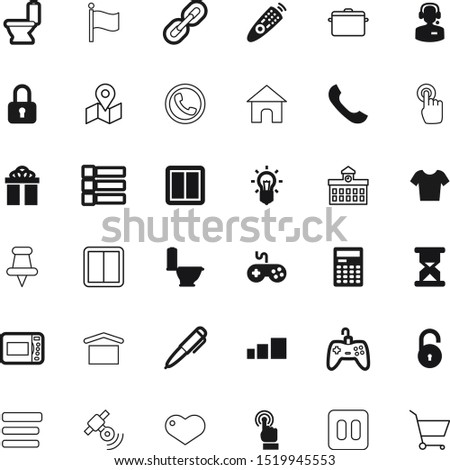 button vector icon set such as: educate, customer, center, hour, love, cleaning, pauses, expand, waving, bowl, operator, classic, dinner, information, thumbtack, eps, box, calculator, pen, sale