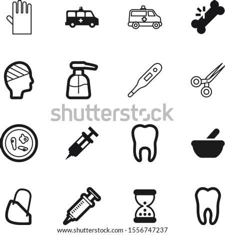 hospital vector icon set such as: watch, hiv, mortar, thermometer, pictogram, work, yellow, minute, injury, instrument, dispenser, housework, smile, bowl, anatomy, person, virus, parasitic, first