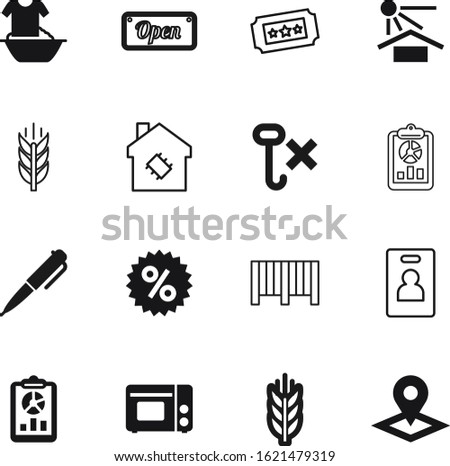 label vector icon set such as: ticket, automation, pin, square, present, identity, manual, theater, seal, bake, graphics, bucket, geometric, use, network, cutout, logistic, kitchen, hook, global