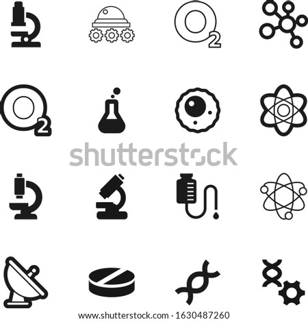 science vector icon set such as: information, communication, study, lens, cell, prescription, help, pills, wheel, internet, infertility, reproductive, molecules, beaker, healthy, pharmacy, drug