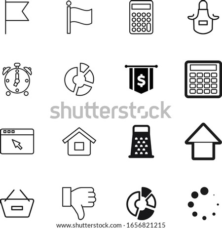 website vector icon set such as: small, outfit, festival, watch, measurement, vintage, sharp, waving, game, utensil, ecommerce, next, no, template, cook, alert, timer, shopping, gesture, clock, long