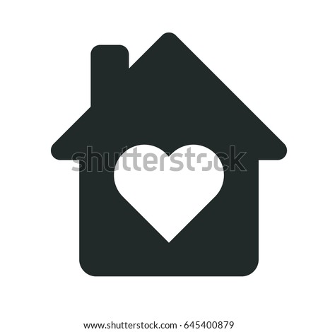 house heart icon