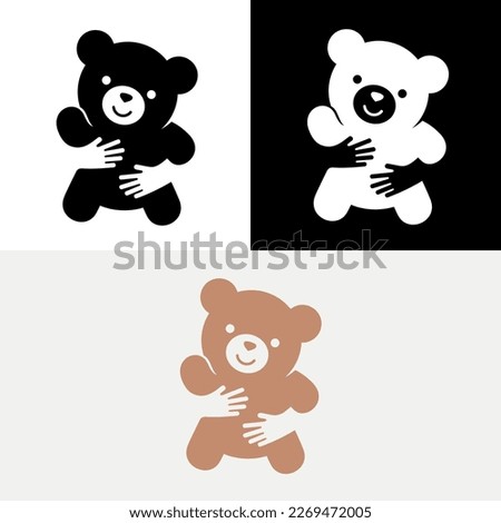 Teddy Bear Cute Doll Logo