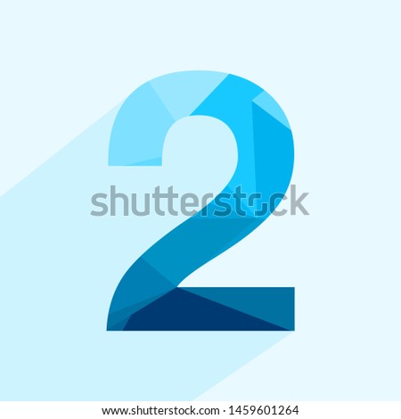 Similar – Image, Stock Photo Two long shadows on asphalt path along a lake shore
