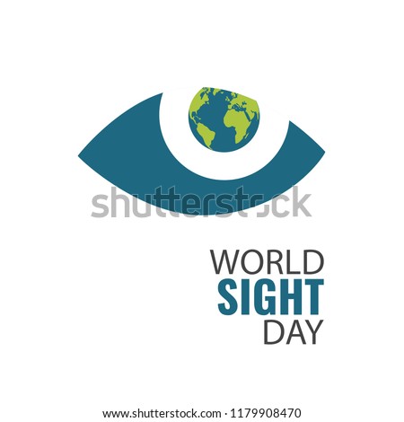Vector Illustration on the theme World Sight Day