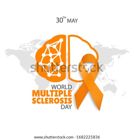 Vector Illustration of World Multiple Sclerosis Day
