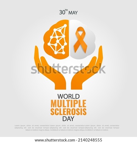 Vector Illustration of World Multiple Sclerosis Day
 商業照片 © 