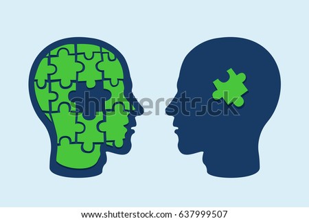 Similar – Image, Stock Photo Two heads with face mask