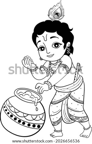 Drawing Of Krishna And Radha | Free download on ClipArtMag