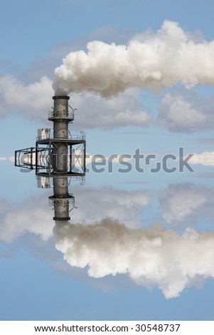 Industrial Smoke Pollution - Global Warming
