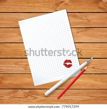 love letter on wood download free vector art stock graphics images love letter background template
