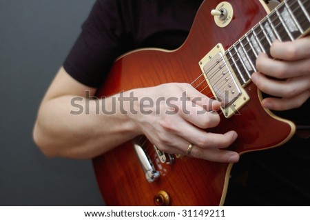 Guitar solo on a Gibson Les Paul