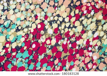 texture of color spotty motley fabric on the forward party for abstract backgrounds and for wallpaper