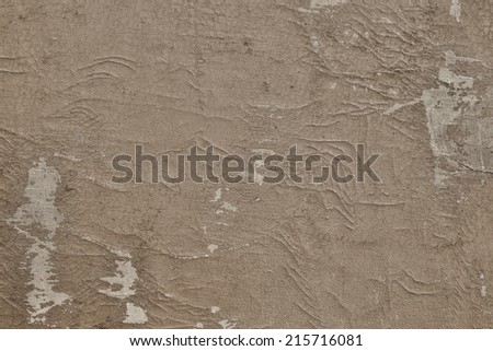 abstract texture of the shabby and worn-out surface of leather of sepia color