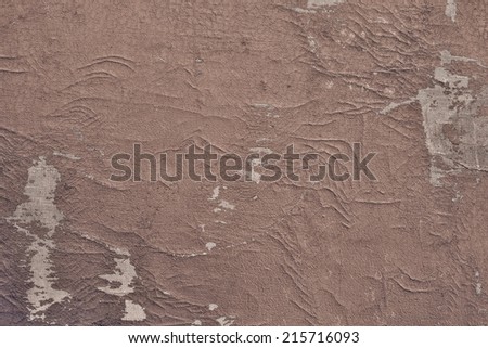 abstract texture of the shabby and worn-out surface of leather of brown color