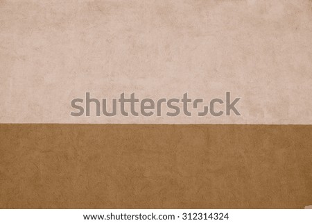 abstract texture of striped plaster of two brown tones for empty and pure backgrounds